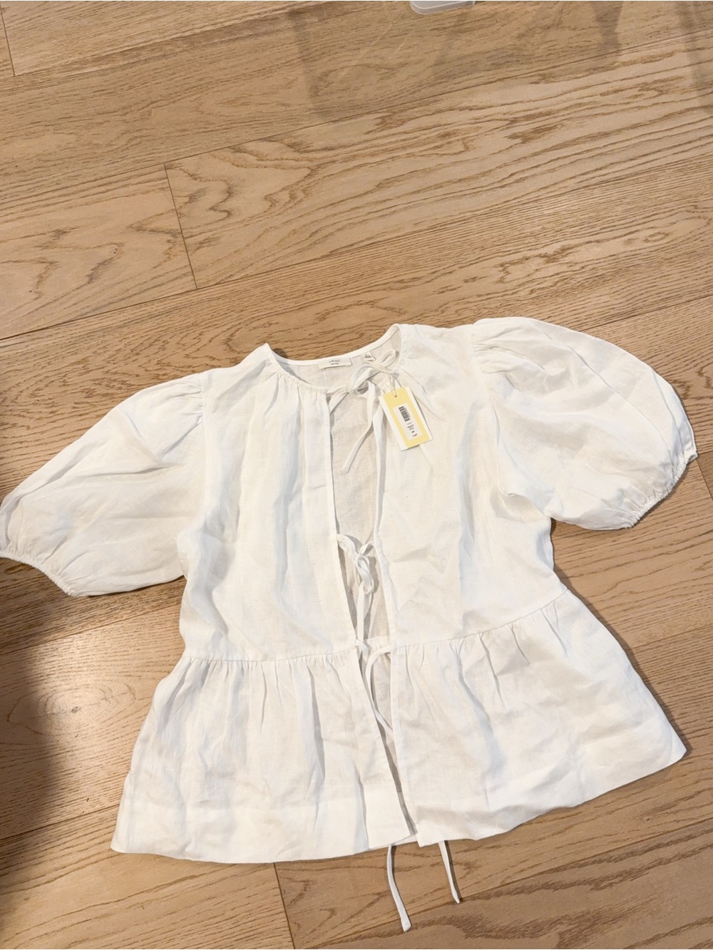 NWT 132923 Aritzia Wilfred Violette White S